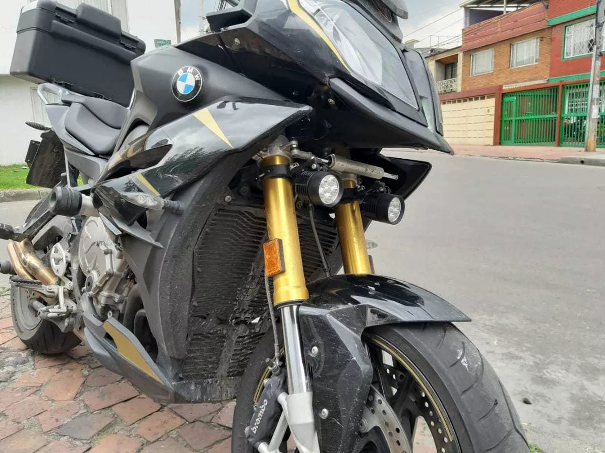 BASES EN ALUMINIO PARA BARRAS DE MOTO