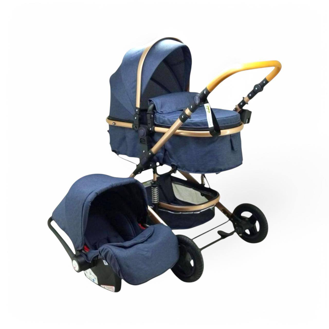 REF EL-5035 Coche Paseador Moisés con Porta Bebé para Carros + Accesorios + Obsequios.