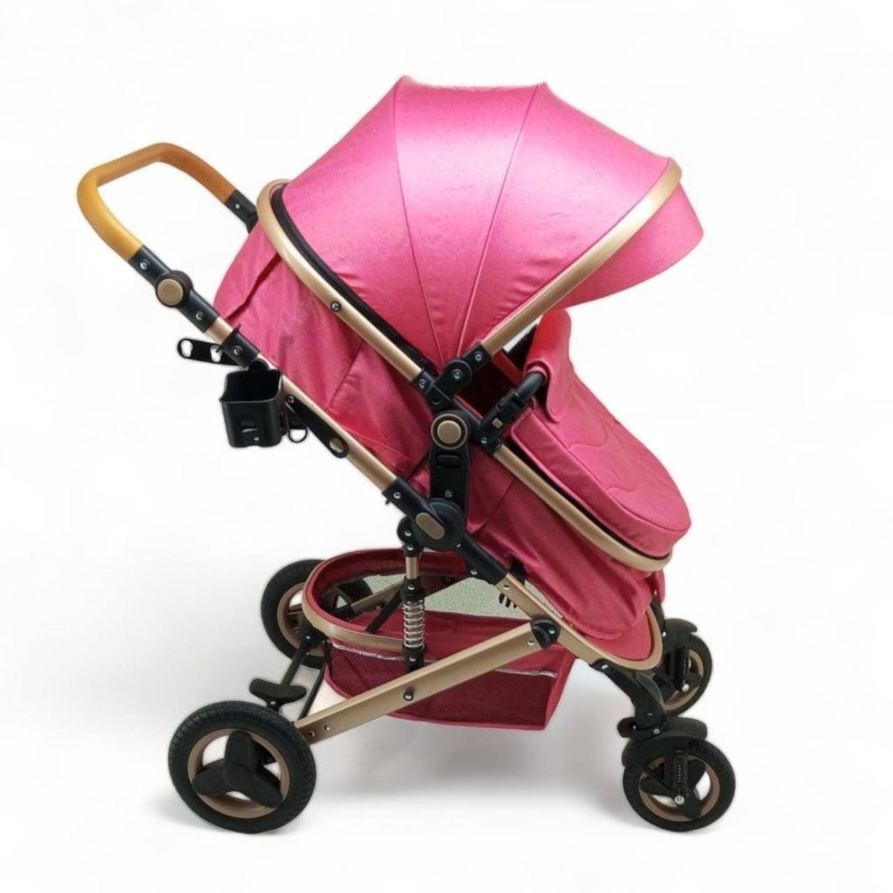 REF EL-5035 Coche Paseador Moisés con Porta Bebé para Carros + Accesorios + Obsequios.