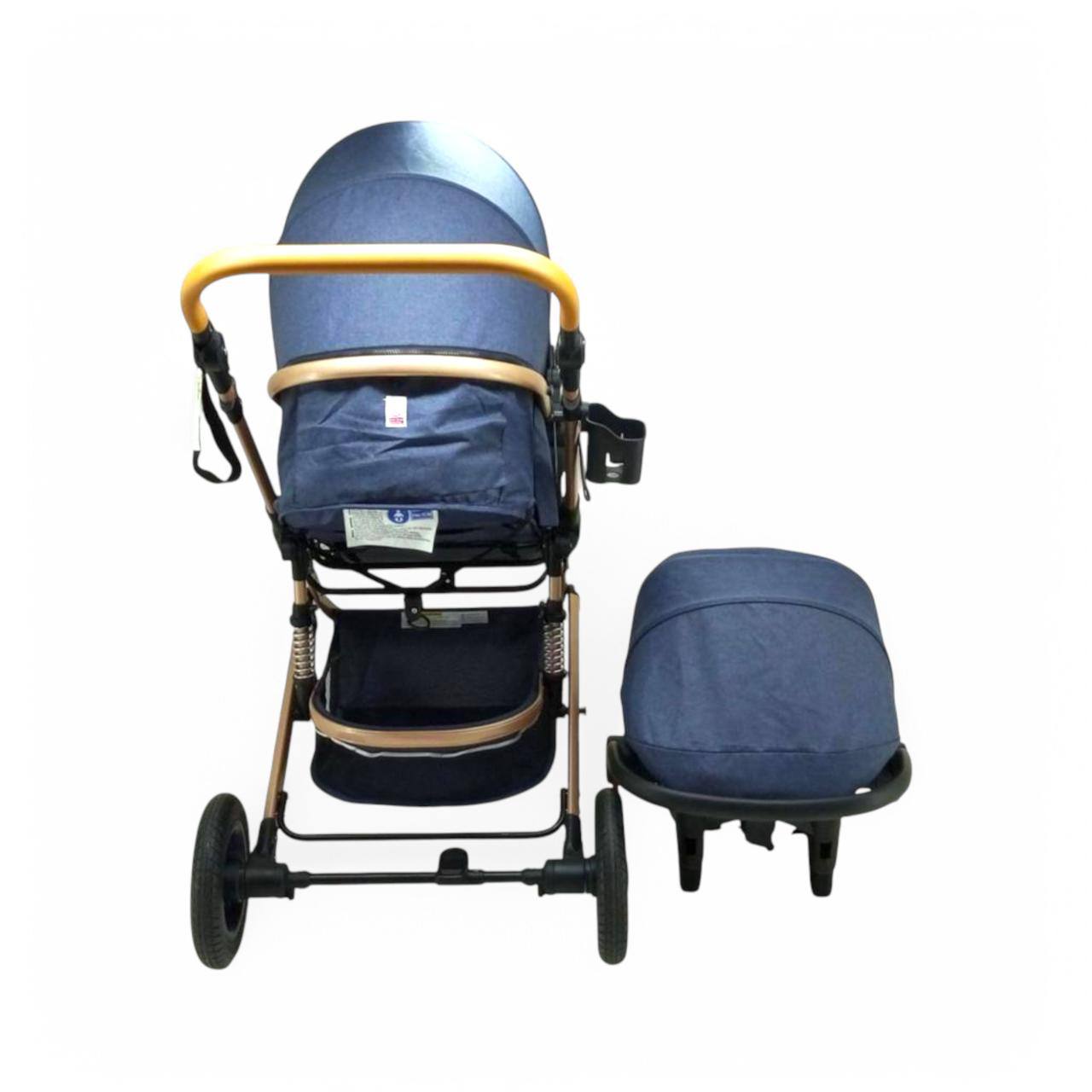 REF EL-5035 Coche Paseador Moisés con Porta Bebé para Carros + Accesorios + Obsequios.