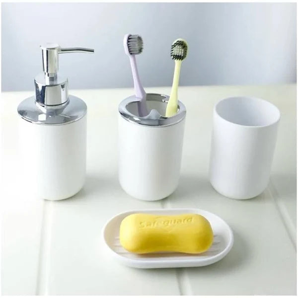 Set Accesorios 4 Piezas Para Baño